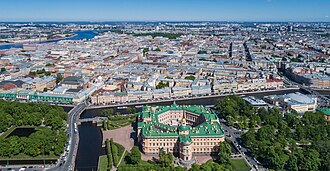 Saint Petersburg city view