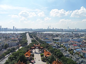 Wuhan city view